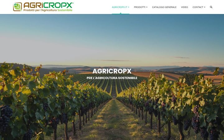 Screenshot of agricropx.it