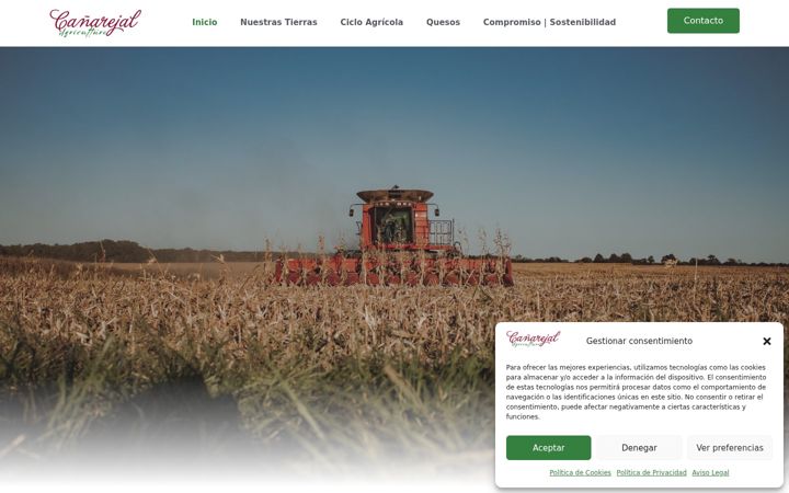 Captura de ecrã de agricultura-canarejal.es