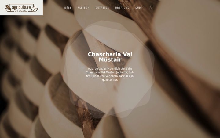 Screenshot of agricultura-valmuestair.ch