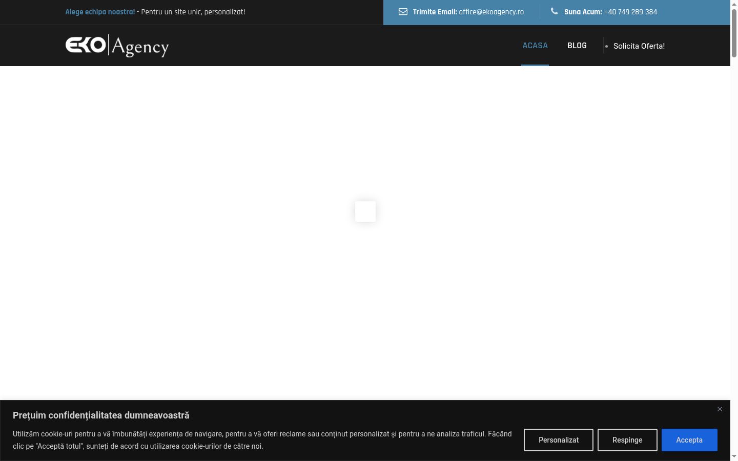 Screenshot tal-banner tal-kunsens muri qabel kwalunkwe interazzjoni