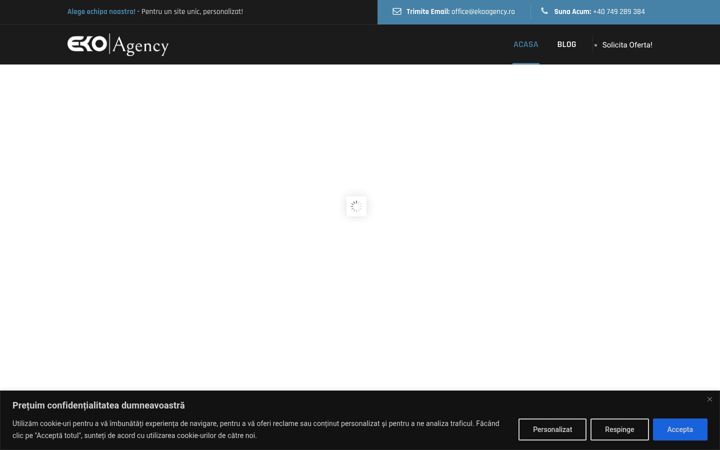 Screenshot of agricultura.tm.ro