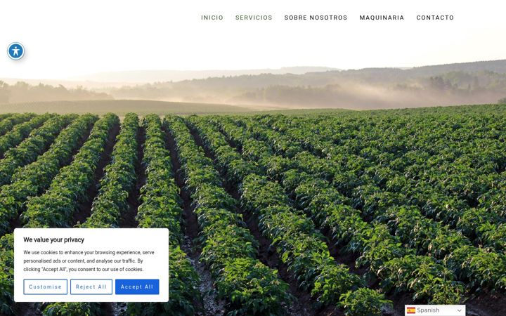 Screenshot of agriculturaenvalladolid.es