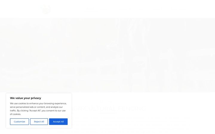 Screenshot of agriculturalfencingleicestershire.co.uk