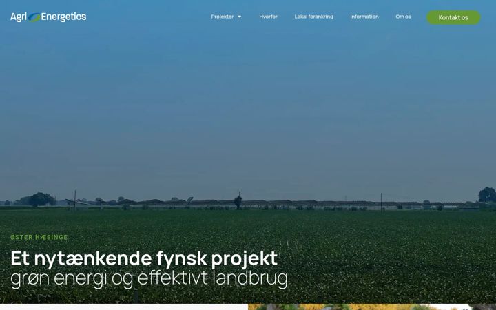 Screenshot of agrienergetics.dk