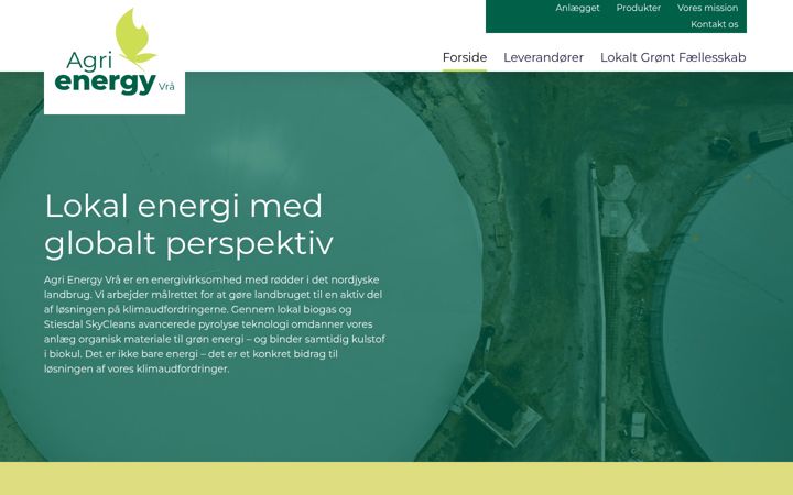 Snímek obrazovky agrienergy.dk