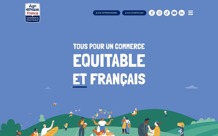 Zrzut ekranu agriethique.fr