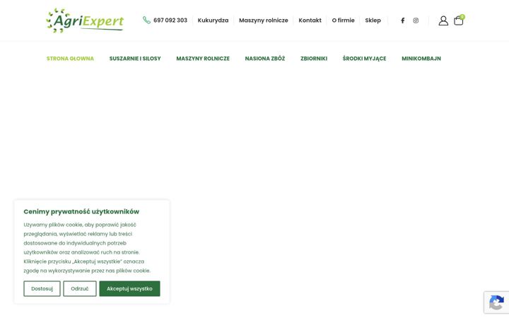 Zrzut ekranu agriexpert.com.pl