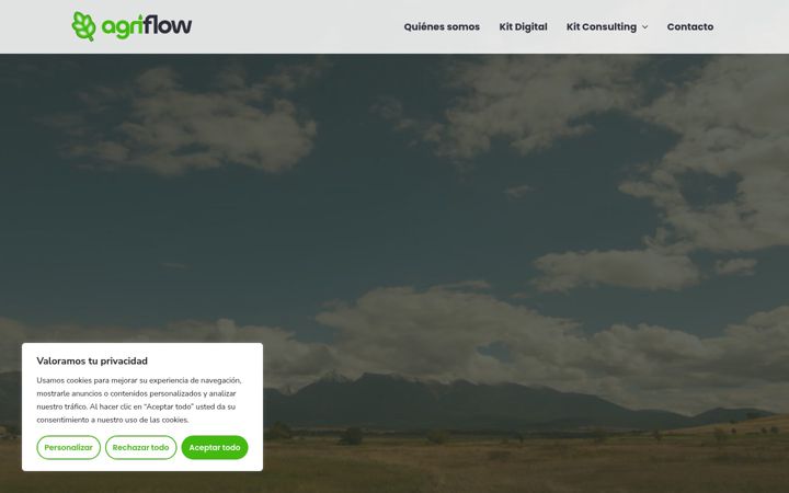 Screenshot of agriflowpac.es