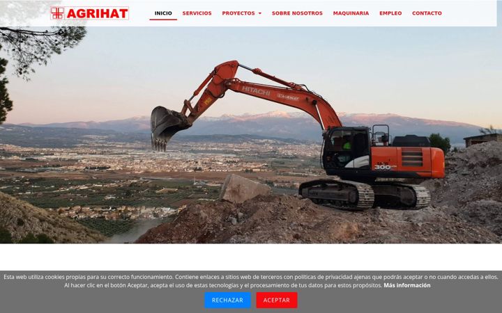 Screenshot of agrihat.es