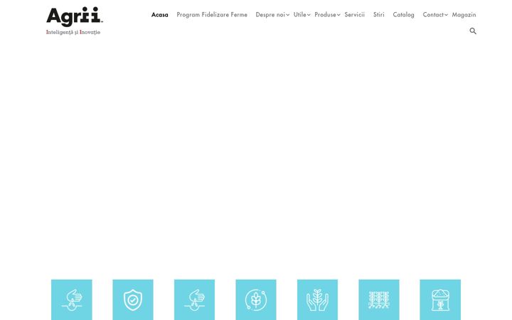 Screenshot of agrii.ro