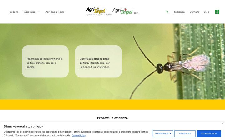 Screenshot of agriimpol.it