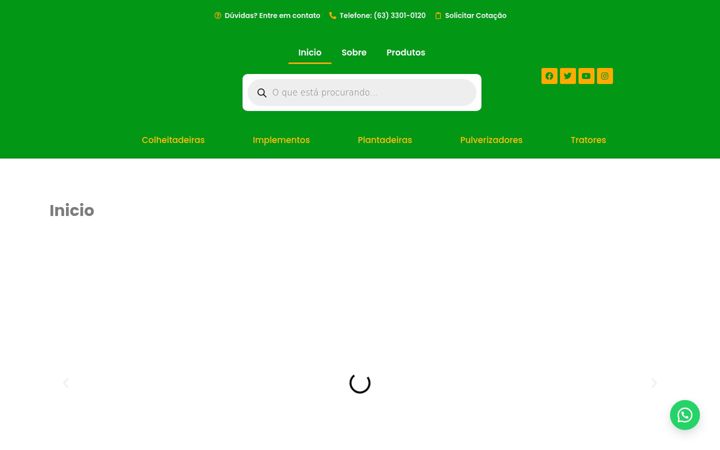 Screenshot of agrimaqgpi.com.br
