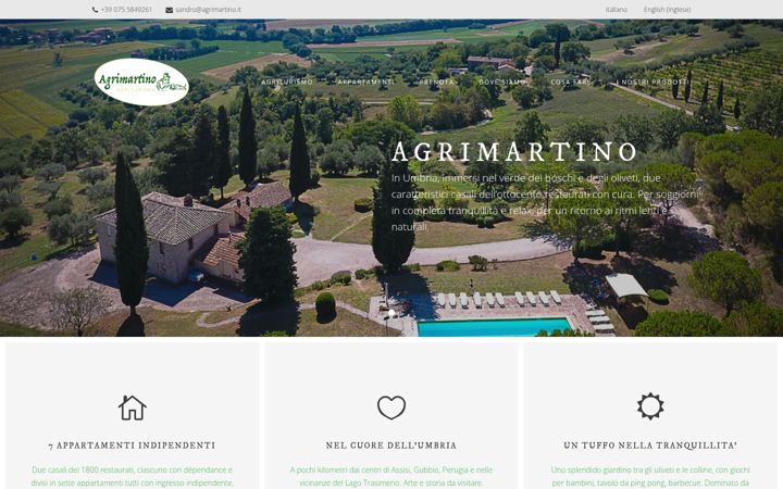 Screenshot of agrimartino.it