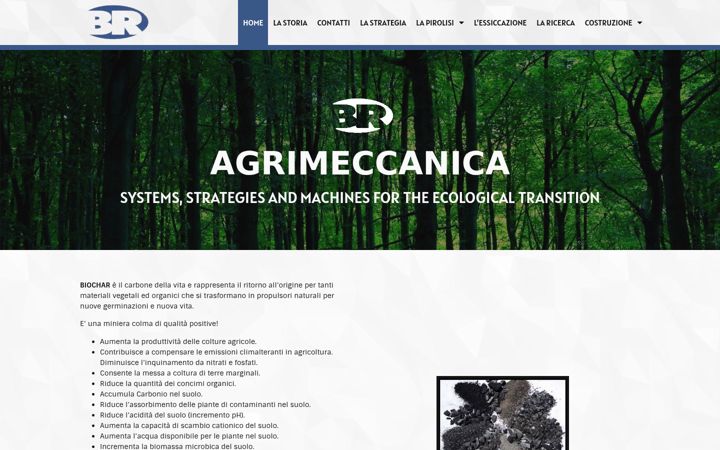 Screenshot του agrimeccanicacrema.it