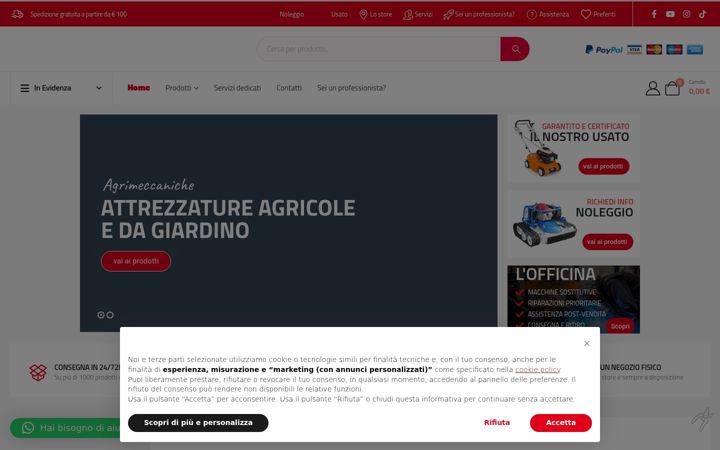 Screenshot of agrimeccaniche.it