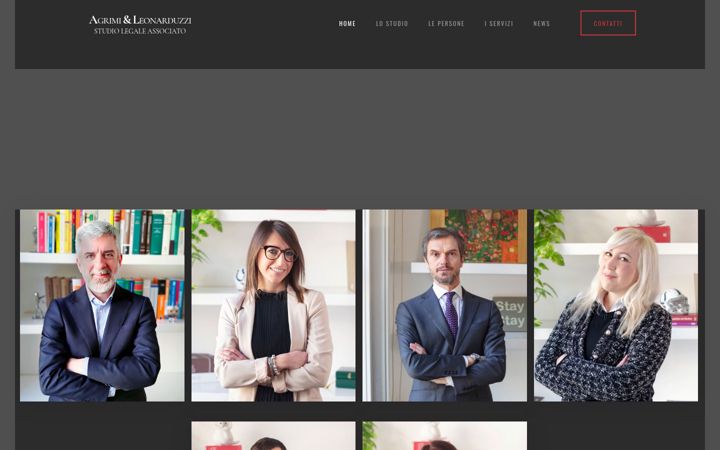 Screenshot of agrimileonarduzzi.com
