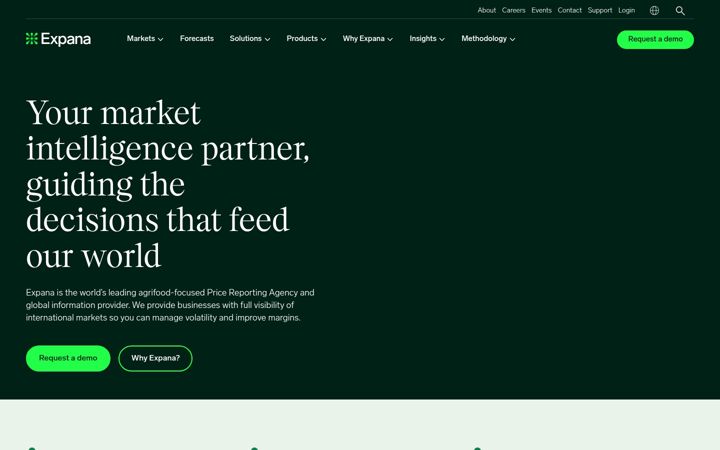 Screenshot of agrimoney.com