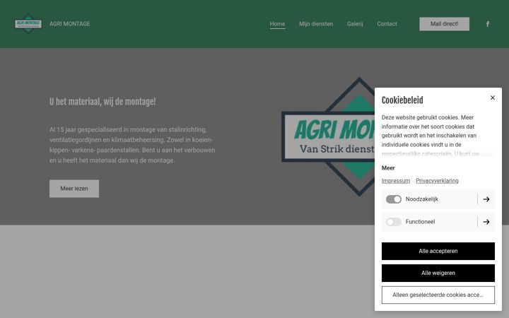 Screenshot of agrimontage.nl