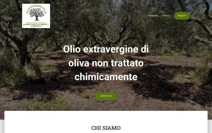 Screenshot of agrimoretti.com