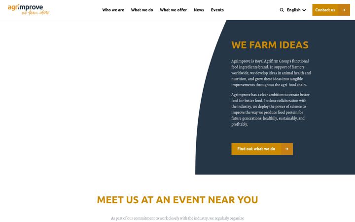 Screenshot of agrimprove.com