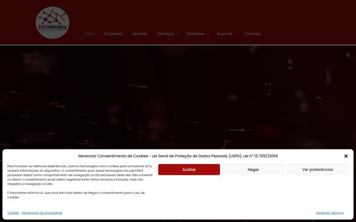 Snimka zaslona za agrinformatica.com.br
