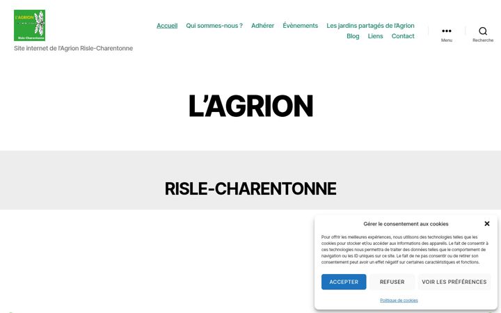 Zrzut ekranu agrion-risle-charentonne.fr