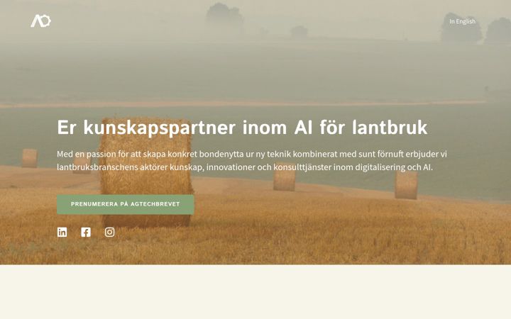 Zrzut ekranu agriopt.se