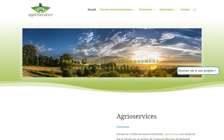 Screenshot of agrioservices.fr