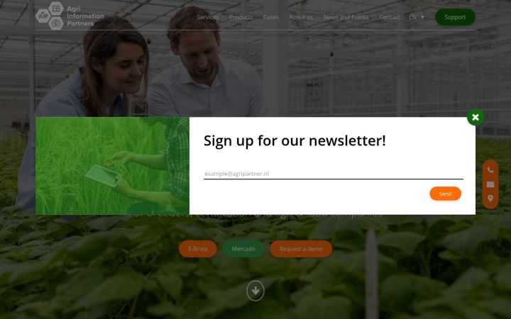 Screenshot of agripartner.com