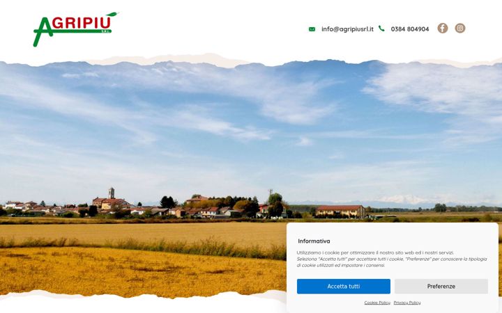 Screenshot of agripiusrl.it