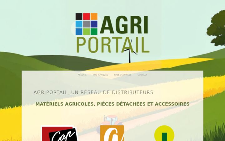 Screenshot of agriportail.fr