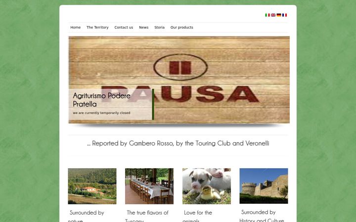Screenshot of agripratella.com