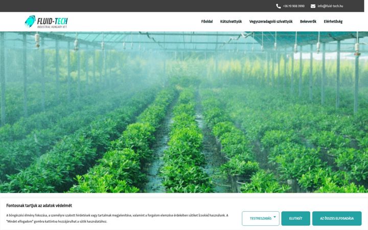 Screenshot of agripump.hu