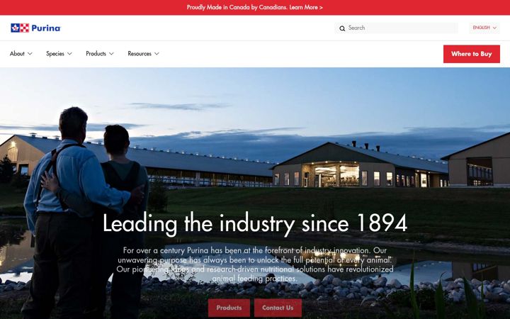 Screenshot of agripurina.ca
