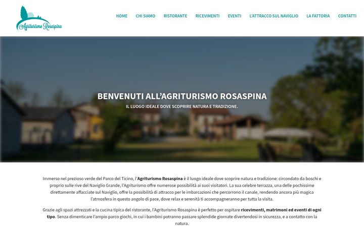 Skærmbillede af agrirosaspina.org