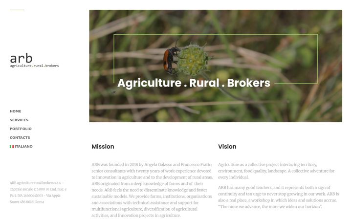 Screenshot of agriruralbrokers.com