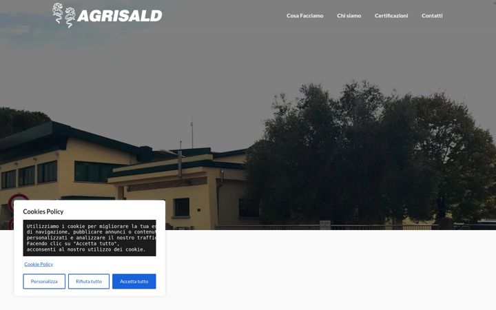 Screenshot of agrisald.it