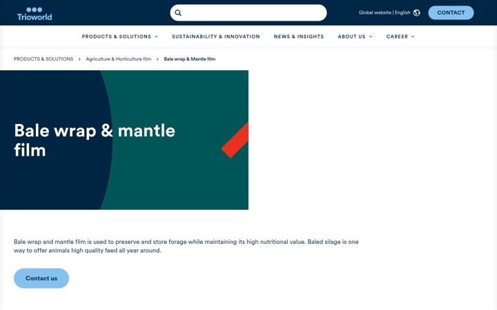 Screenshot of agrispinflex.com