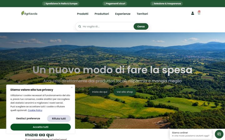Ekrano kopija agritavola.com