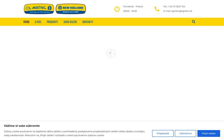 Screenshot of agritec.sk