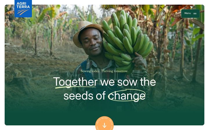 Screenshot of agriterra.org