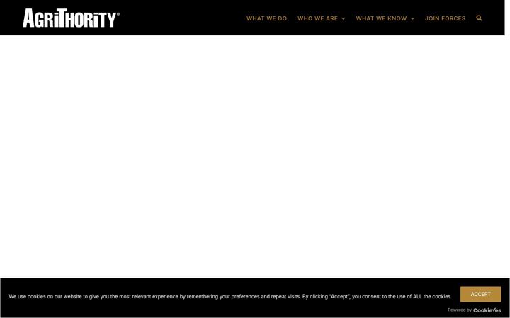 Screenshot of agrithority.com