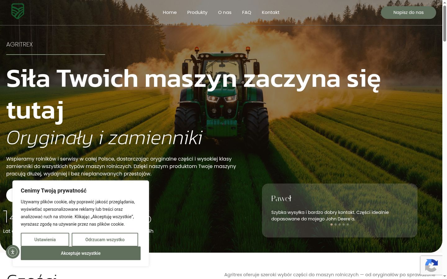 Screenshot tal-banner tal-kunsens muri qabel kwalunkwe interazzjoni
