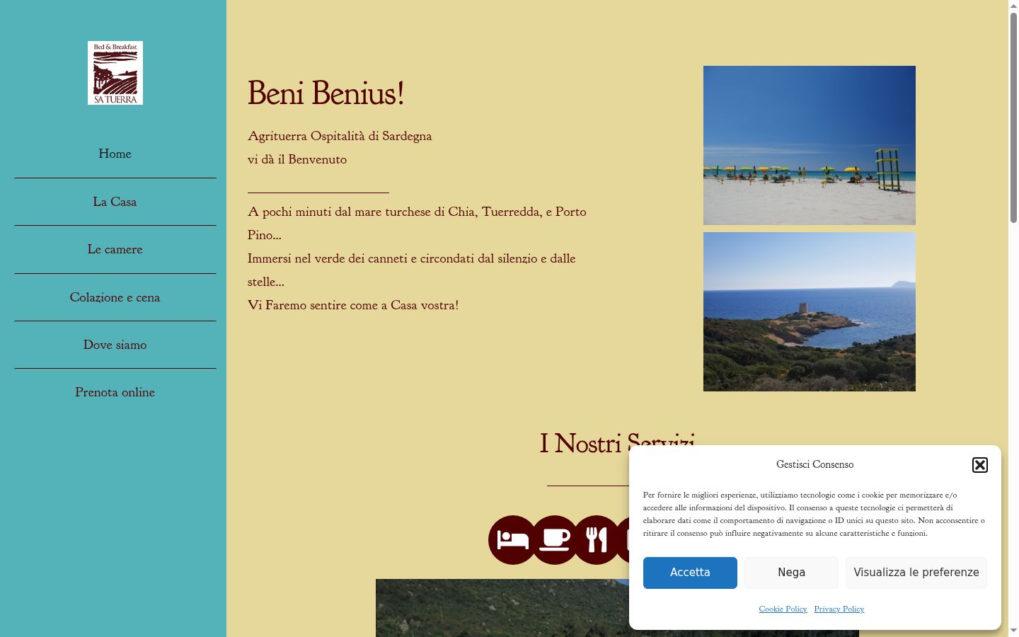 Screenshot tal-banner tal-kunsens muri qabel kwalunkwe interazzjoni