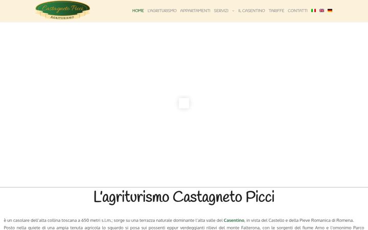 Ekrano kopija agritur-castagneto.com