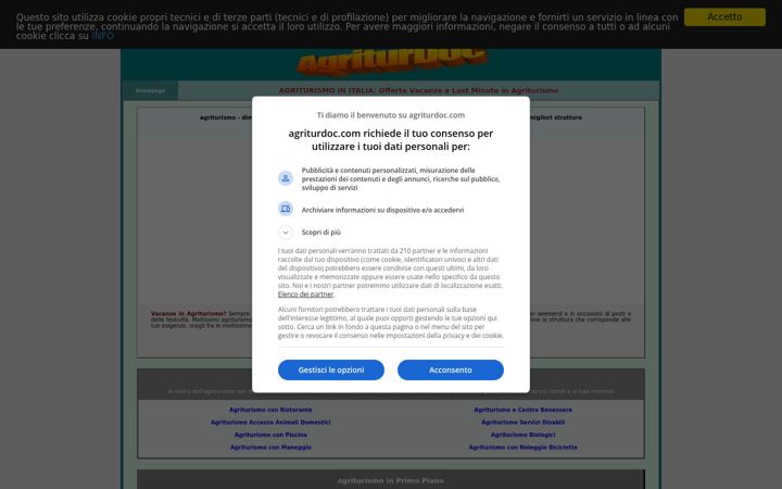Screenshot of agriturdoc.com