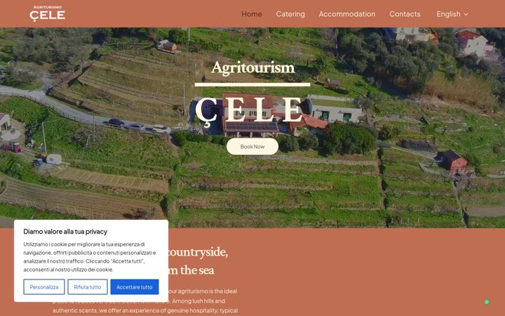 Screenshot ta' agriturismo-cele.com