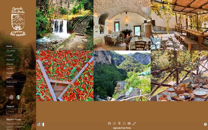 Screenshot van agriturismoamalfi.it