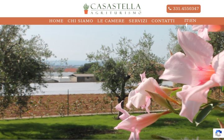 Screenshot of agriturismocasastella.it