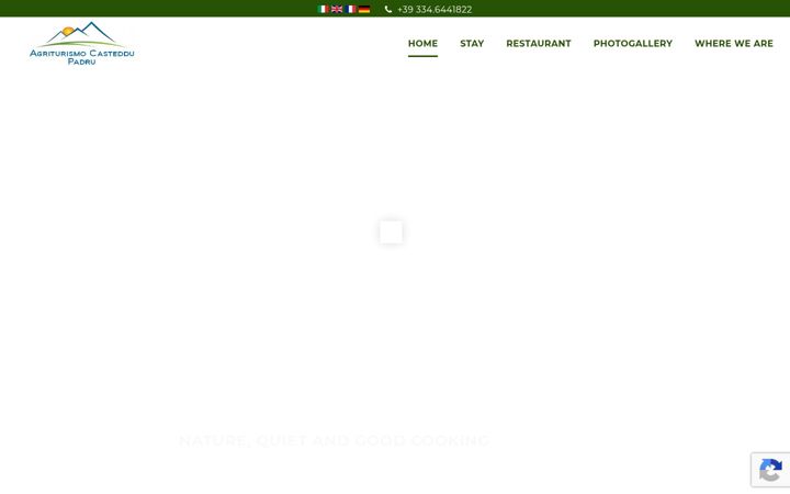 Screenshot ta' agriturismocasteddu.com